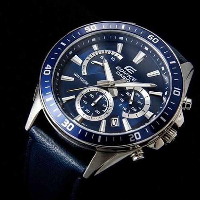 Relógio CASIO EDIFICE masculino cronógrafo EFR-552ZL-2AVDF