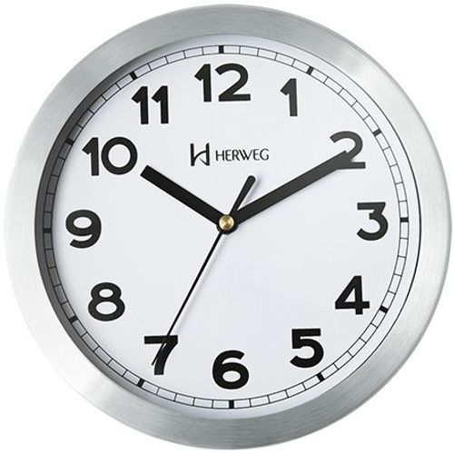 relogio-de-parede-herweg-6399-aluminio-20cm relogio-de-parede-herweg-6399-aluminio-20cm