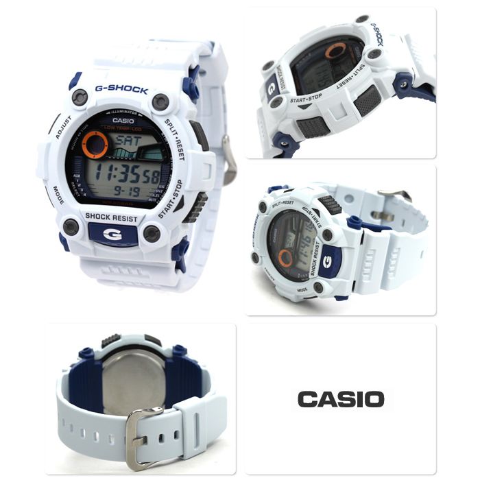 G-SHOCK G-7900A-7DR ホワイト G-Shock G-7900A-7ER - Casio Watch • Watchard.com