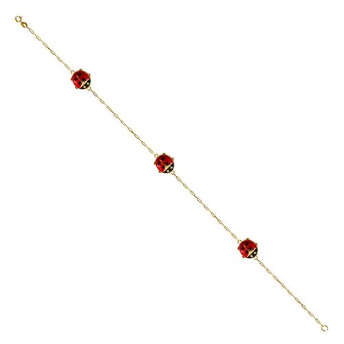 pulseira-infantil-joaninha-au18k-pul1237 pulseira-infantil-joaninha-au18k-pul1237