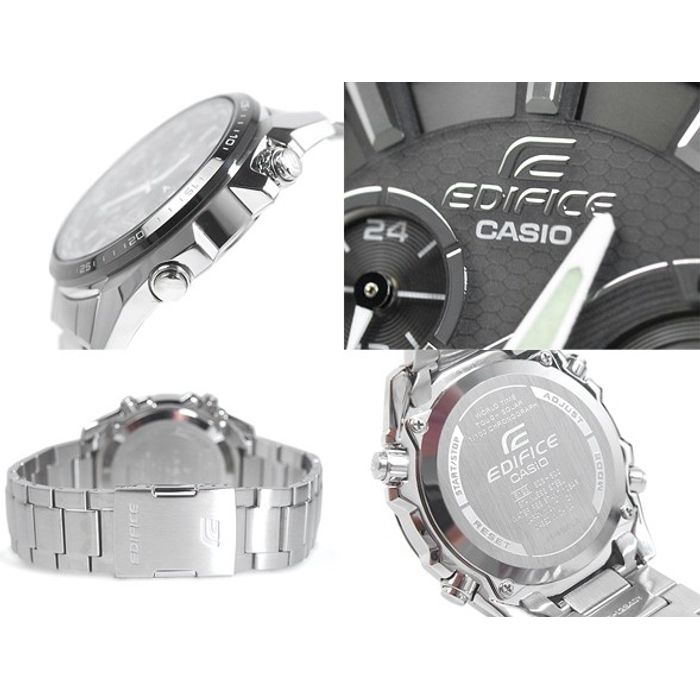Relógio CASIO EDIFICE masculino tough solar EQS-500DB-1A1DR