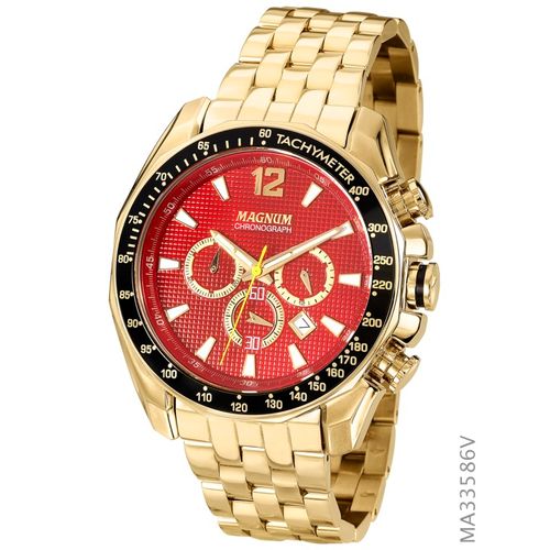 relogio-magnum-cronografo-dourado-ma33586v relogio-magnum-cronografo-dourado-ma33586v