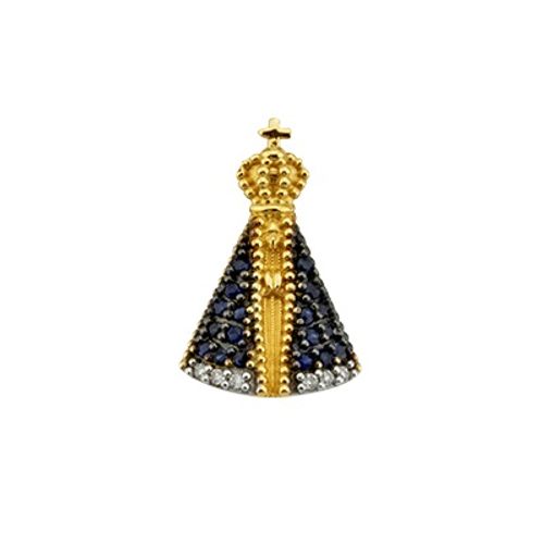 pingente-n-sra-aparecida-de-safira-au18k-pi00920rnsb pingente-n-sra-aparecida-de-safira-au18k-pi00920rnsb