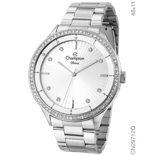 Relógio CHAMPION feminino diva CN29712Q - aconfianca