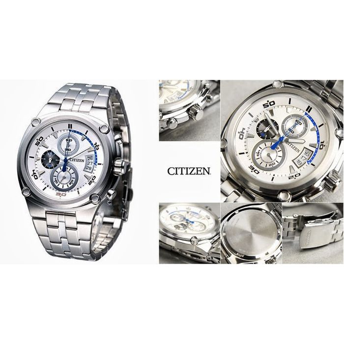 Relógio CITIZEN masculino cronógrafo AN3450-50A TZ30035F - aconfianca