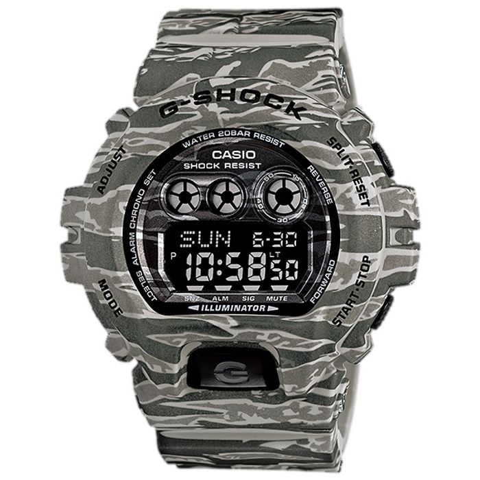 Relógio CASIO G-SHOCK masculino Militar cinza gd-x6900cm-8dr