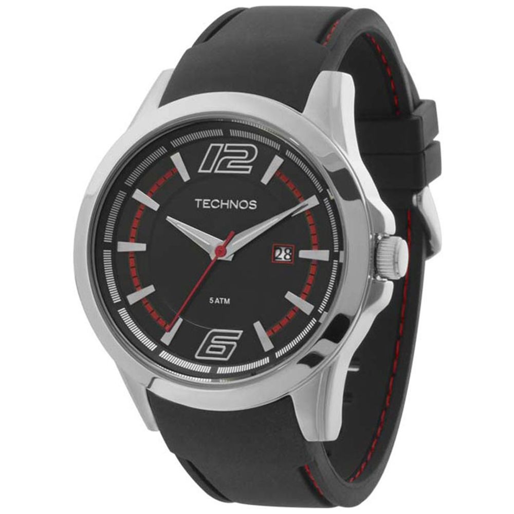 Relógio TECHNOS masculino performance racer 2115koo/8r - aconfianca