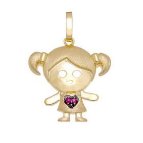 pingente-menina-com-2-rubis-au18k-prf5686-0093