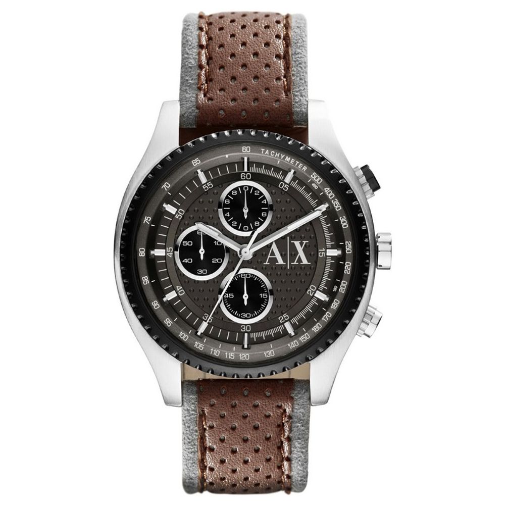 Relógio ARMANI EXCHANGE masculino preto/marrom AX1601/0MN - aconfianca