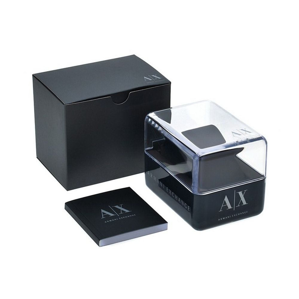 Relógio ARMANI EXCHANGE masculino preto/marrom AX1601/0MN - aconfianca