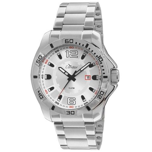 relogio-condor-analogico-co2315ad-3k-prata relogio-condor-analogico-co2315ad-3k-prata