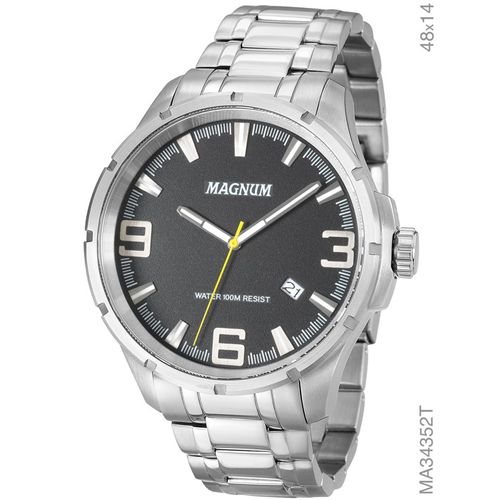 relogio-magnum-analogo-ma34352t-cinza relogio-magnum-analogo-ma34352t-cinza