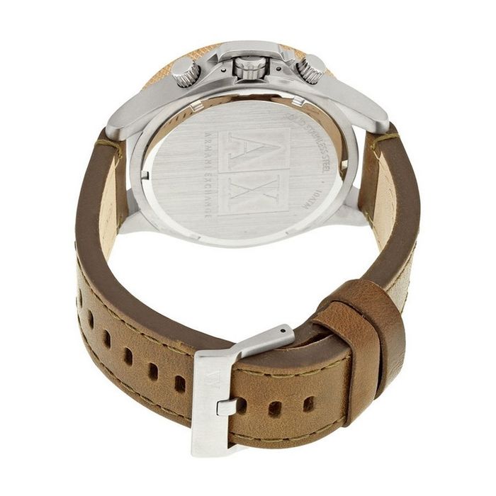 Relógio Masculino Dourado Magnum Pulseira De Couro Cor Da Correia