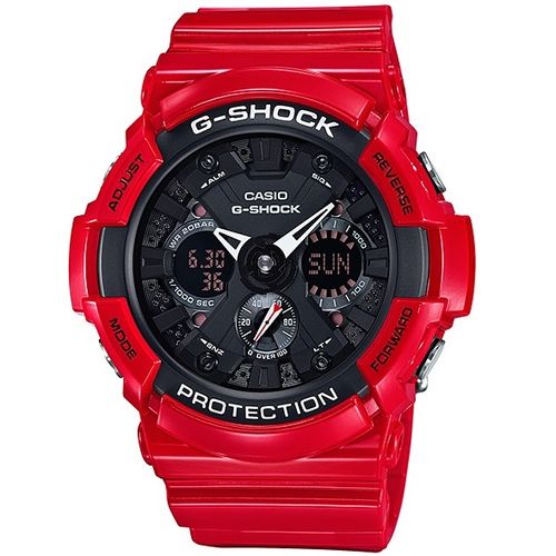 relogio-casio-g-shock-anadigi-ga-201rd-4adr-vermelho relogio-casio-g-shock-anadigi-ga-201rd-4adr-vermelho