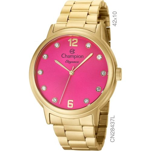 relogio-champion-elegance-dourado-cn28437l-rosa relogio-champion-elegance-dourado-cn28437l-rosa