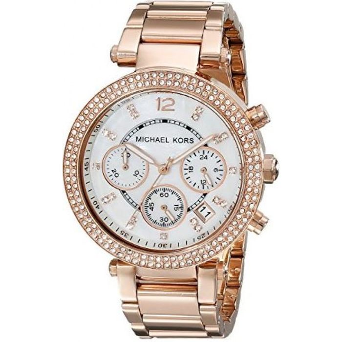 Relógio MICHAEL KORS feminino parker rosê MK5491/4BN - aconfianca