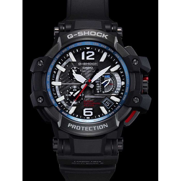 CASIO G-SHOCK GPW-1000 グラビティマスター電波ソーラー Relógio G-Shock Gravity Master GPW-1000-1ADR