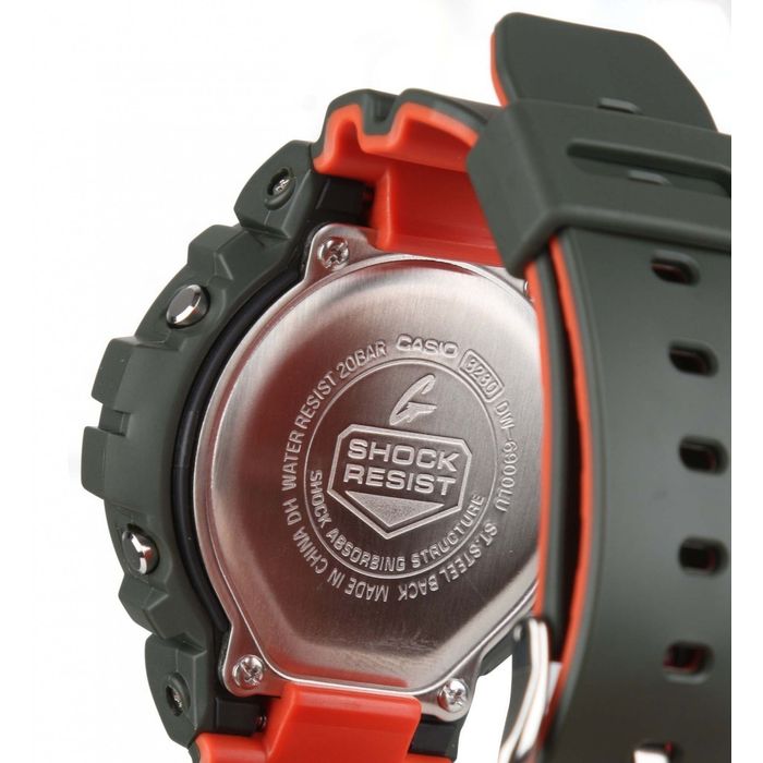 Relógio CASIO G-SHOCK masculino digital verde DW-6900LU-3DR