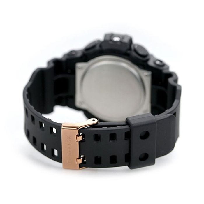 Relógio CASIO G-SHOCK masculino anadigi rosê GA-710B-1A4DR