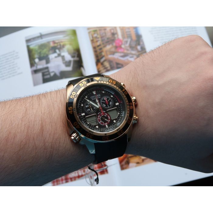 Relógio CITIZEN Eco-Drive masculino JR4046-03E TZ10002U - aconfianca