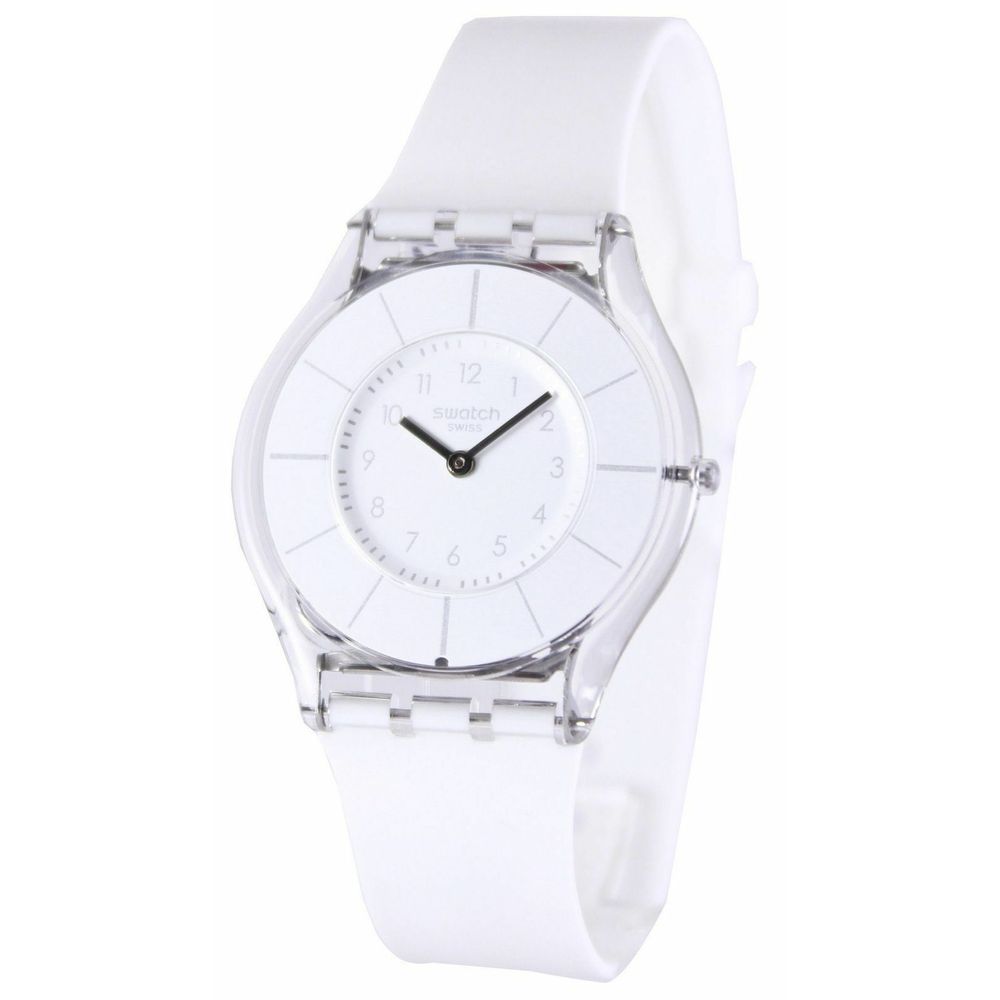 Relógio SWATCH White Classiness feminino SFK360 - aconfianca