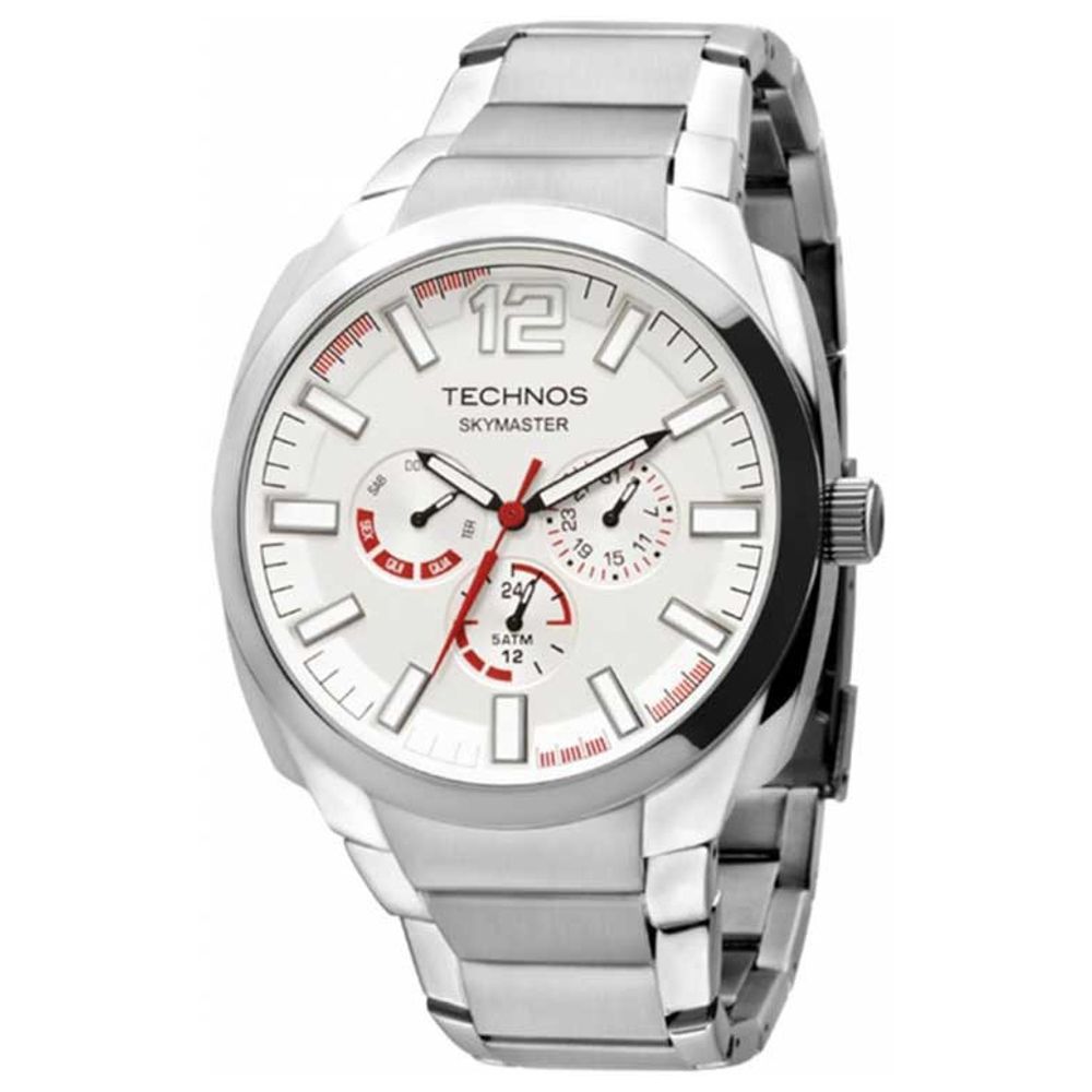 Relógio TECHNOS masculino Skymaster multifunção 6p29aev/1k
