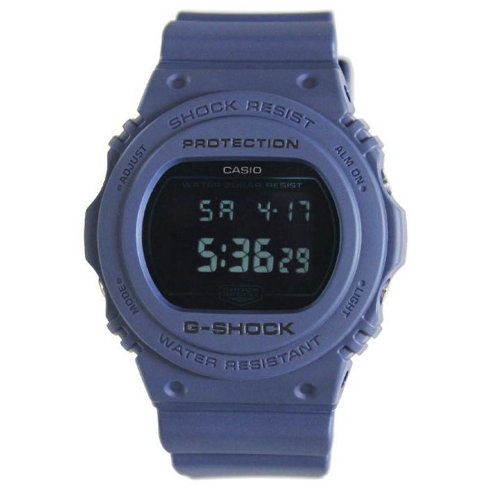 Relógio CASIO G-SHOCK masculino azul DW-5700BBM-2DR - aconfianca