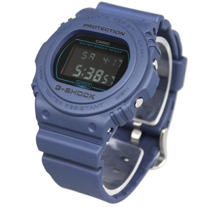 美品 G-SHOCK DW-5700BBM-2JF ブルー 腕時計 メンズ Relógio CASIO G-SHOCK masculino azul DW-5700BBM-2DR - aconfianca