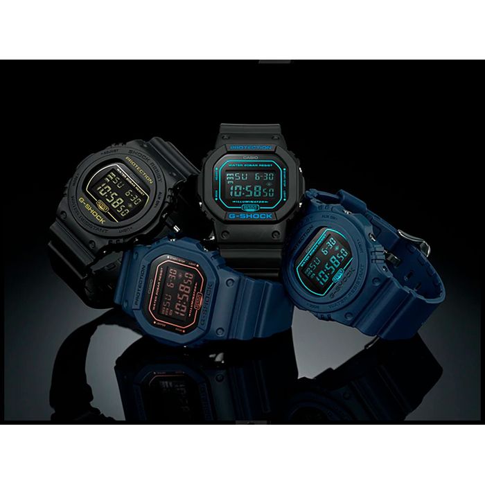 CASIO G-SHOCK DW-5700BBM-2JF ネイビー マット　時計 DW-5700BBM-2JF | CASIO