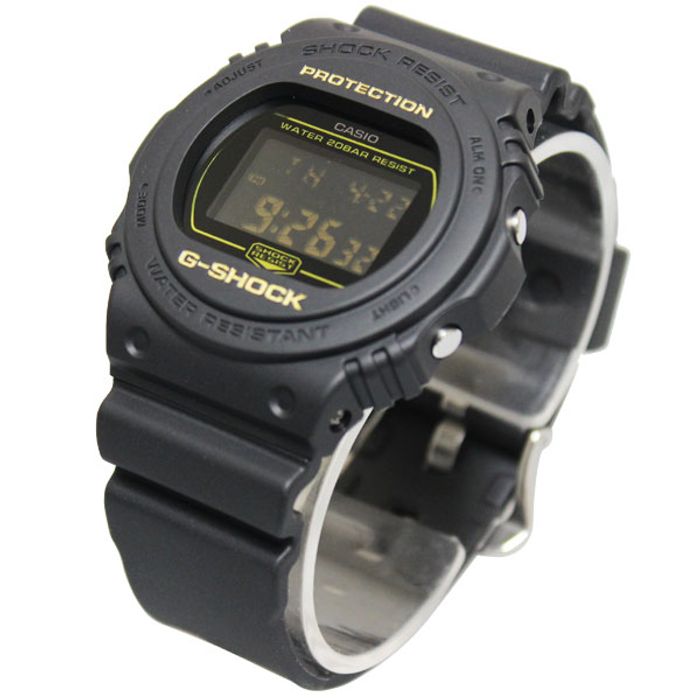 Relógio CASIO G-SHOCK masculino preto DW-5700BBM-1DR - aconfianca