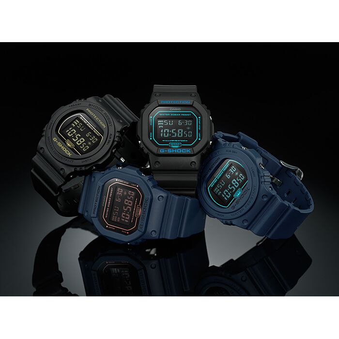 Relógio CASIO G-SHOCK masculino preto DW-5700BBM-1DR
