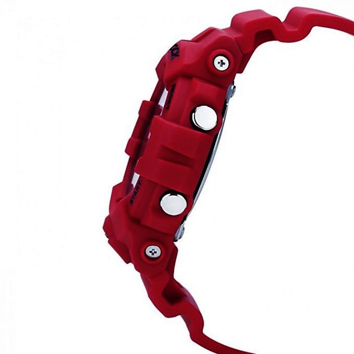 Relógio CASIO G-SHOCK masculino anadigi ga-800-4ADR VERMELHO