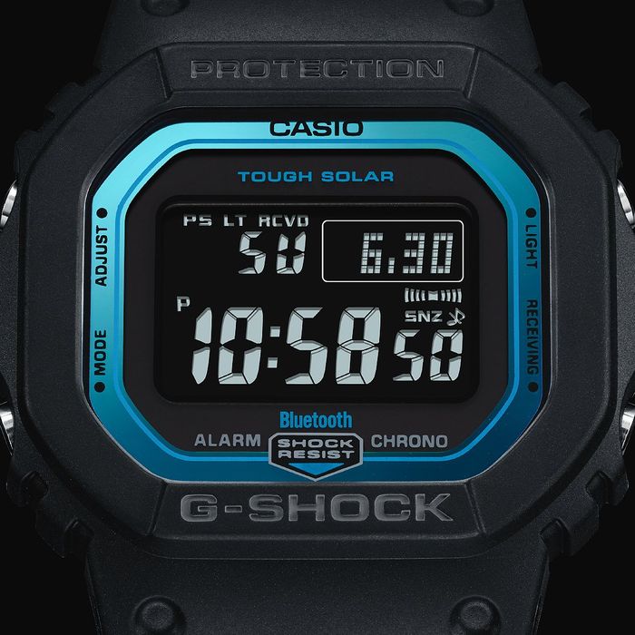 Relógio CASIO G-SHOCK masculino digital preto GW-B5600-2DR