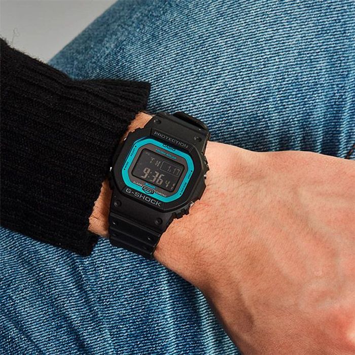Relógio CASIO G-SHOCK masculino digital preto GW-B5600-2DR