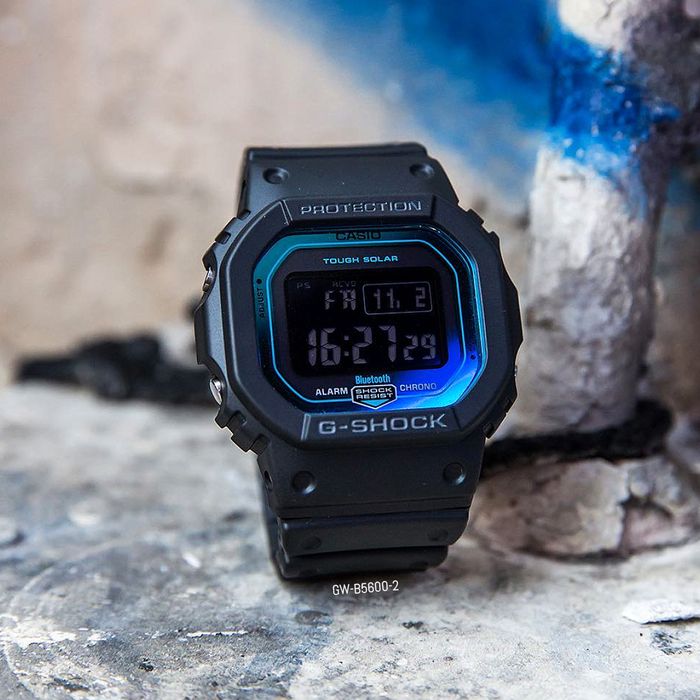 Relógio CASIO G-SHOCK masculino digital preto GW-B5600-2DR