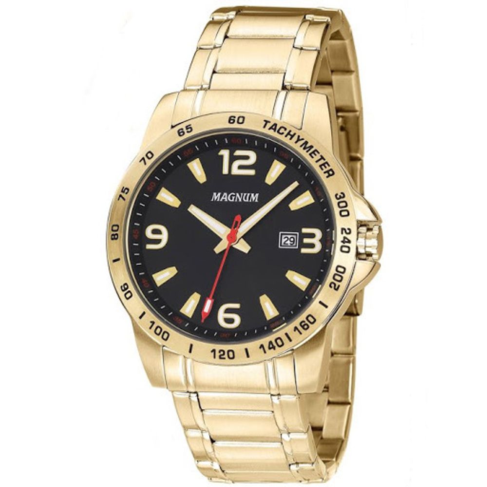 Relógio Masculino Magnum Dourado MA32792Q - Casa das Alianças