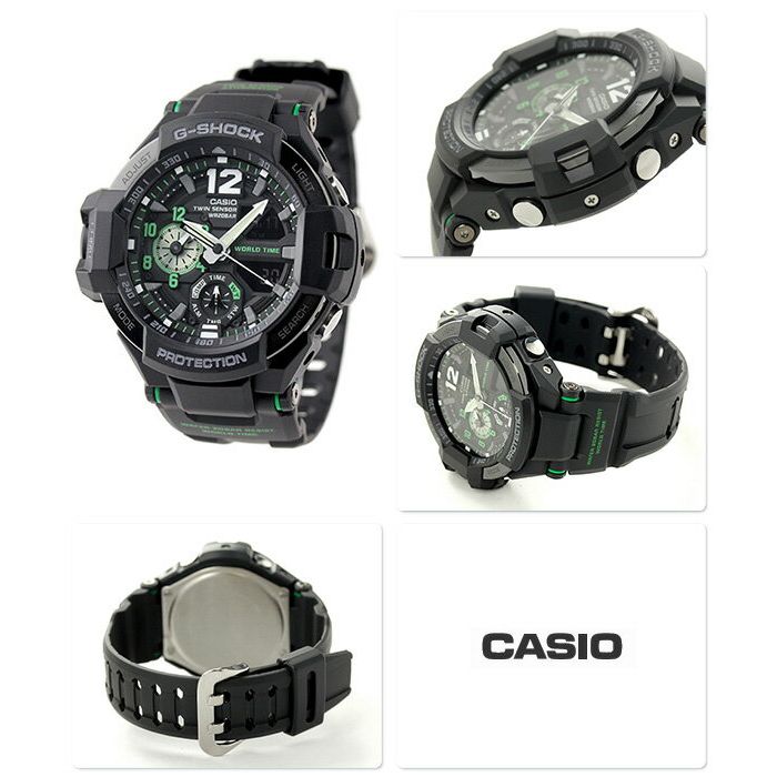 Relógio CASIO G-SHOCK GravityMaster masculino GA-1100-1A3DR
