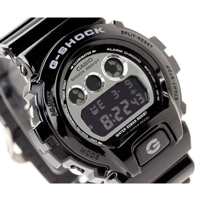 Relógio CASIO G-SHOCK masculino digital preto DW-6900NB-1DR
