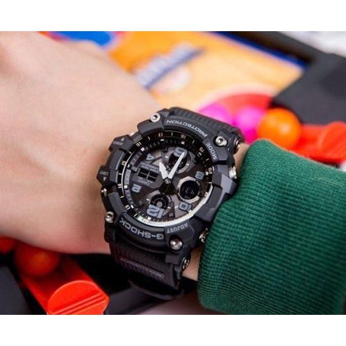 Relógio CASIO G-SHOCK masculino Mudmaster GSG-100-1ADR - aconfianca