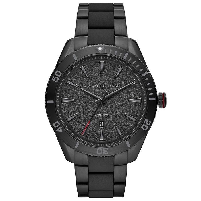 Emporio Armani ブラック メカニカル 時計 Relógio ARMANI EXCHANGE masculino preto AX1826/1PN - aconfianca
