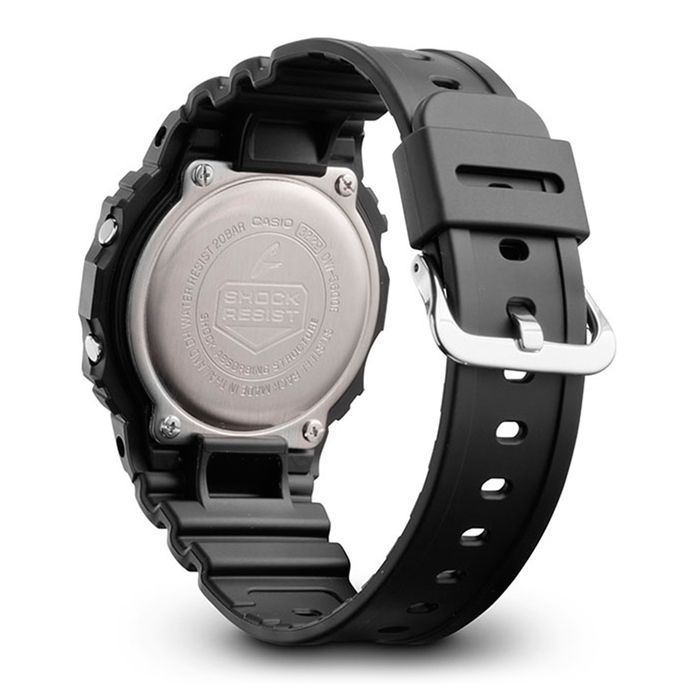 Relógio CASIO G-SHOCK masculino digital DW-5600E-1VDF - aconfianca