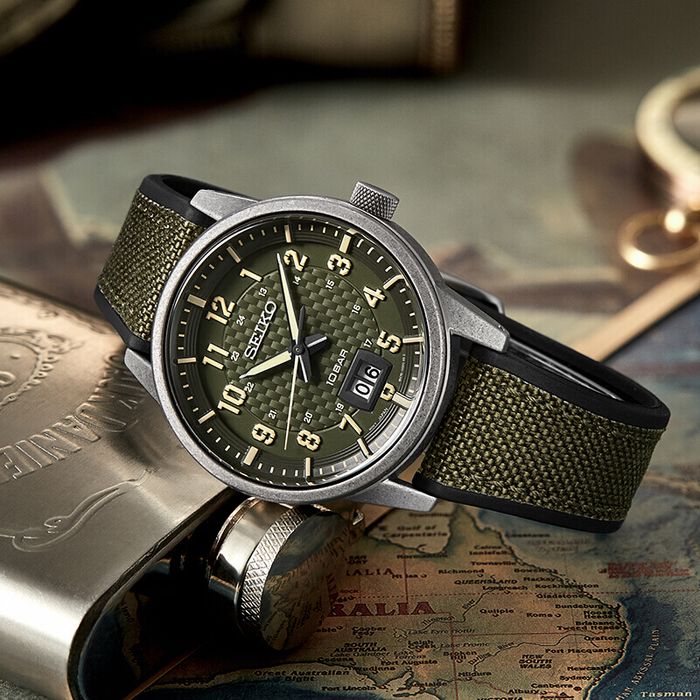 Relógio SEIKO masculino analógico silicone SUR323B1 E2EX - aconfianca