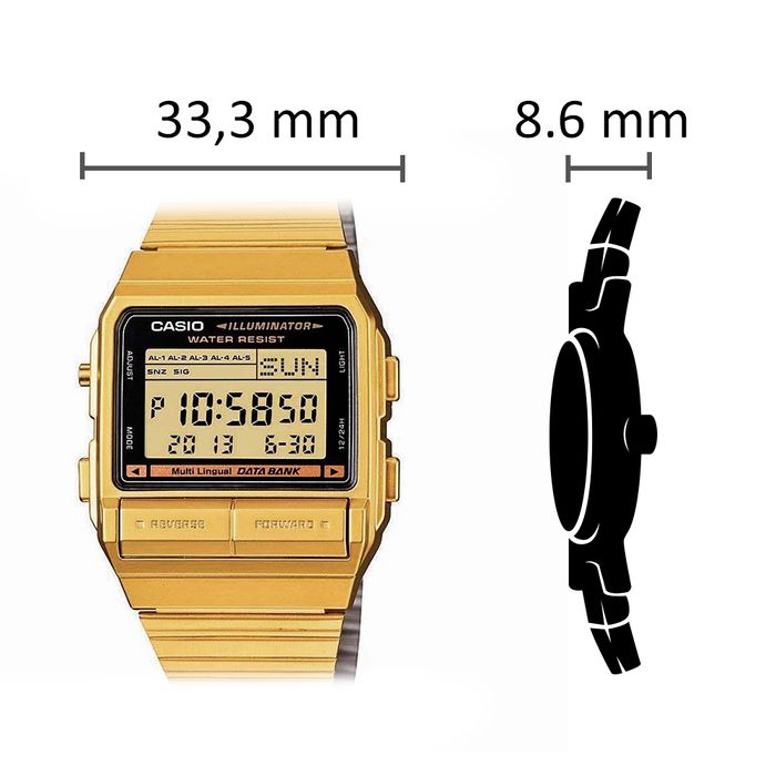 CASIO databank データバンク DB-380G DATABANK CASIO DB-380G-1 カシオ 腕時計 デジタル DATA BANK