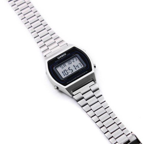 Relógio CASIO VINTAGE Unissex Digital Prata B640WD-1AVDF - Aconfianca