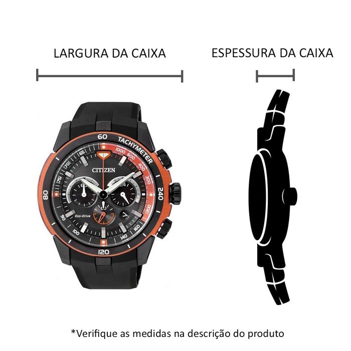 Relógio CITIZEN Eco-Drive masculino CA4154-07E TZ30786J - aconfianca