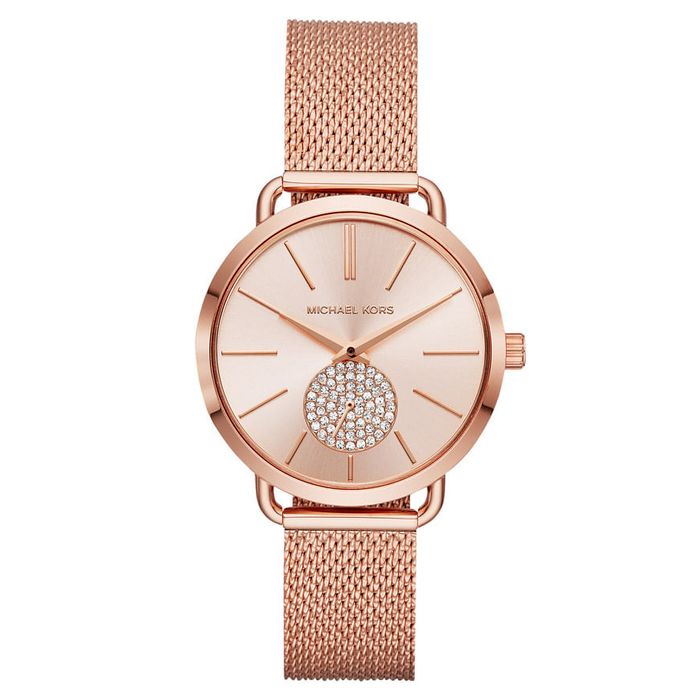 Relogio feminino best sale mk rose