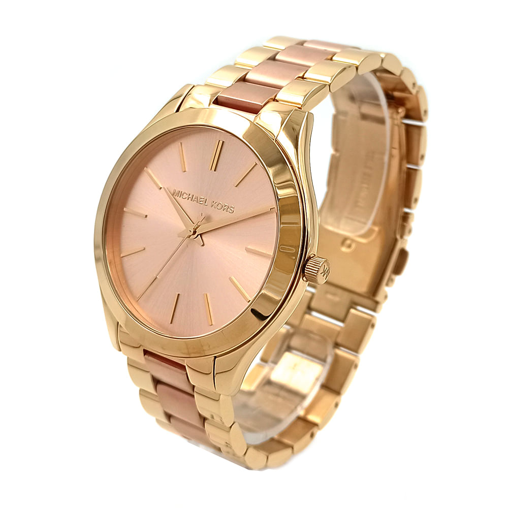 Relógio MICHAEL KORS feminino dourado rose MK3493/5TN - aconfianca