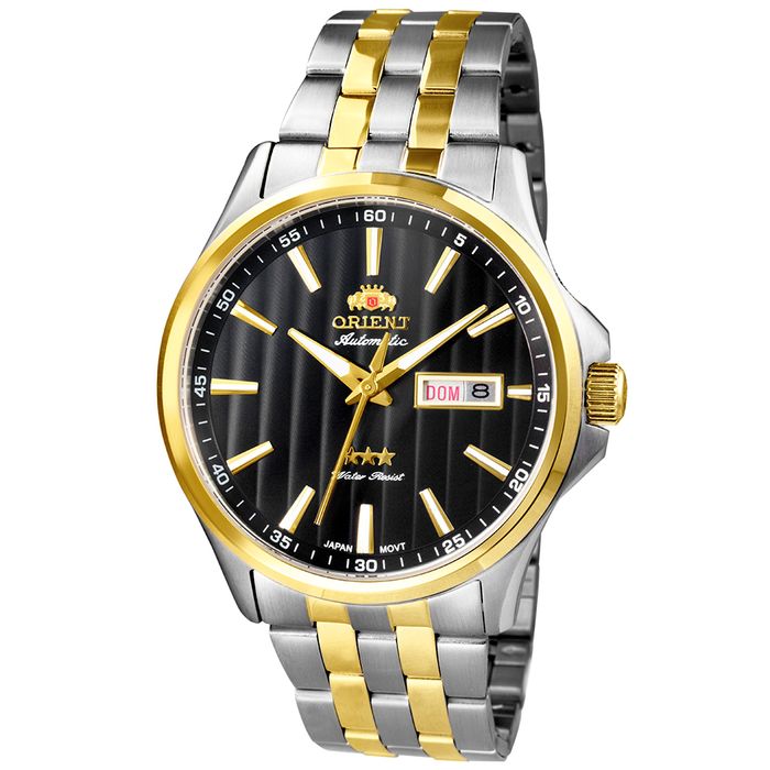 Relógio ORIENT masculino prata Automático 469TT043F P1SK - aconfianca