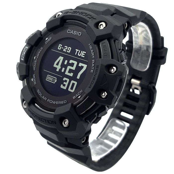 Relógio CASIO G-SHOCK G-Squad masculino preto GBD-H1000-1DR
