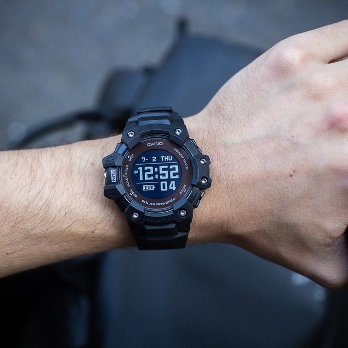 Relógio CASIO G-SHOCK G-Squad masculino preto GBD-H1000-1DR